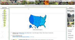 Desktop Screenshot of findnurseries.com