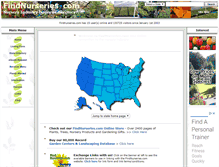 Tablet Screenshot of findnurseries.com
